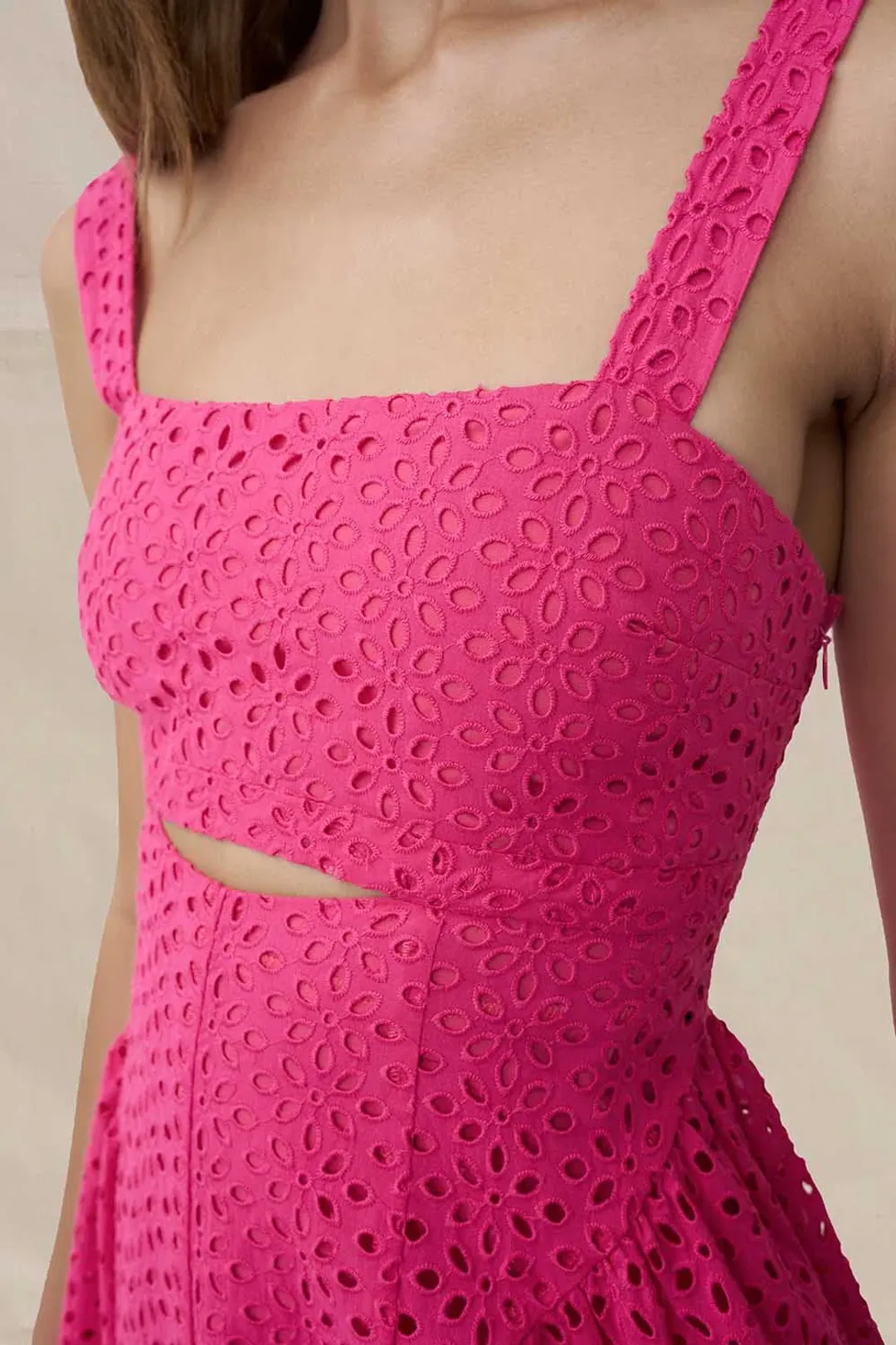 Willow Anglaise Sun Dress by By Johnny Size 8 for rent on The Volte - main image