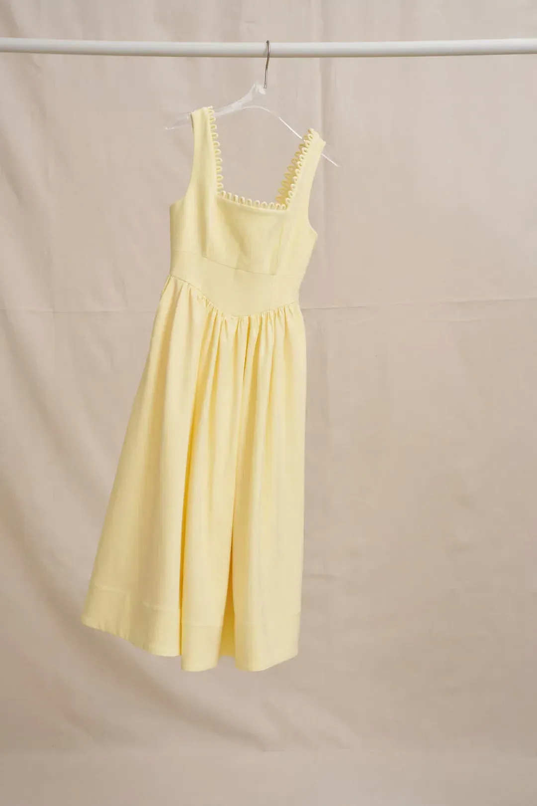 Nova Scallop Midi Dress by By Johnny Size 8 for rent on The Volte - main image