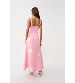 Dolcetto Spot Ankle Dress by By Johnny Size 8 for rent on The Volte - image 3