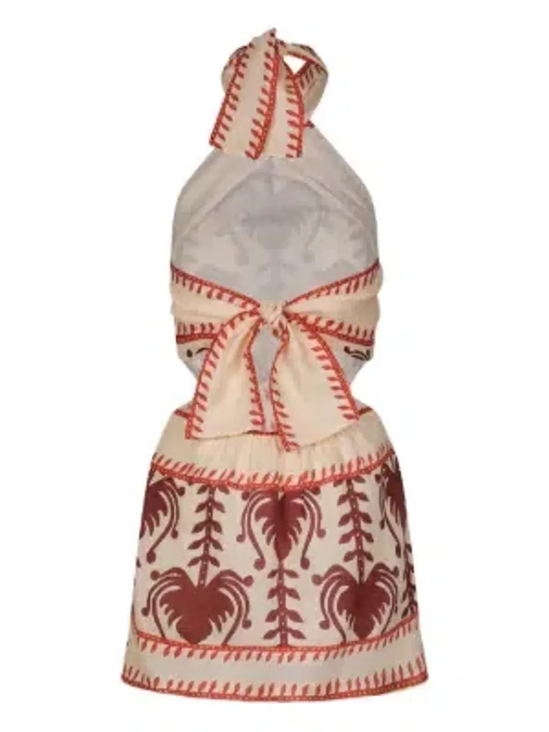 Johanna Ortiz Tide Strength halterneck dress for rent on The Volte - main image