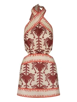 Johanna Ortiz Tide Strength halterneck dress for rent on The Volte - image 1