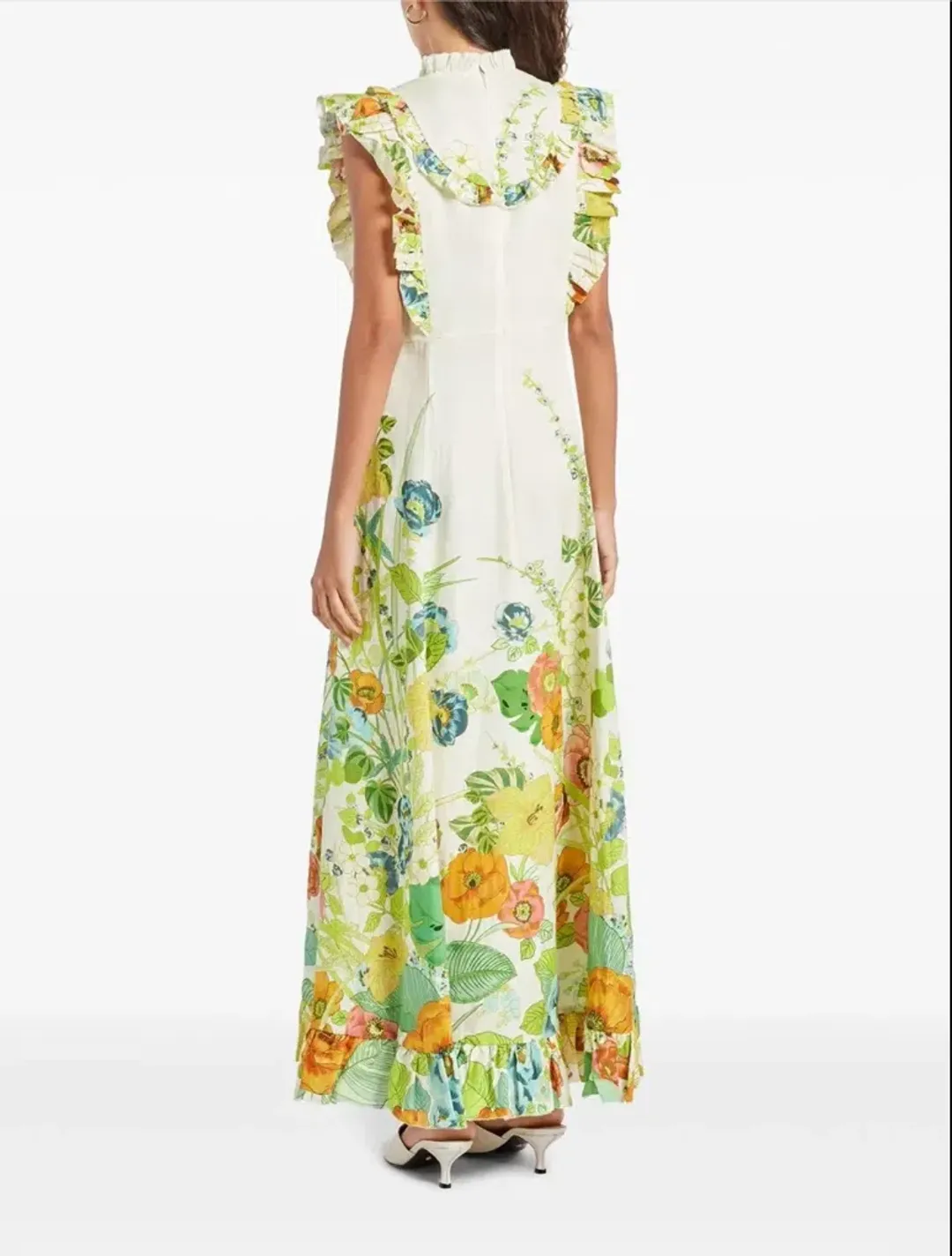 Alemais Constance Midi Dress Multi Size 4 for rent on The Volte - main image