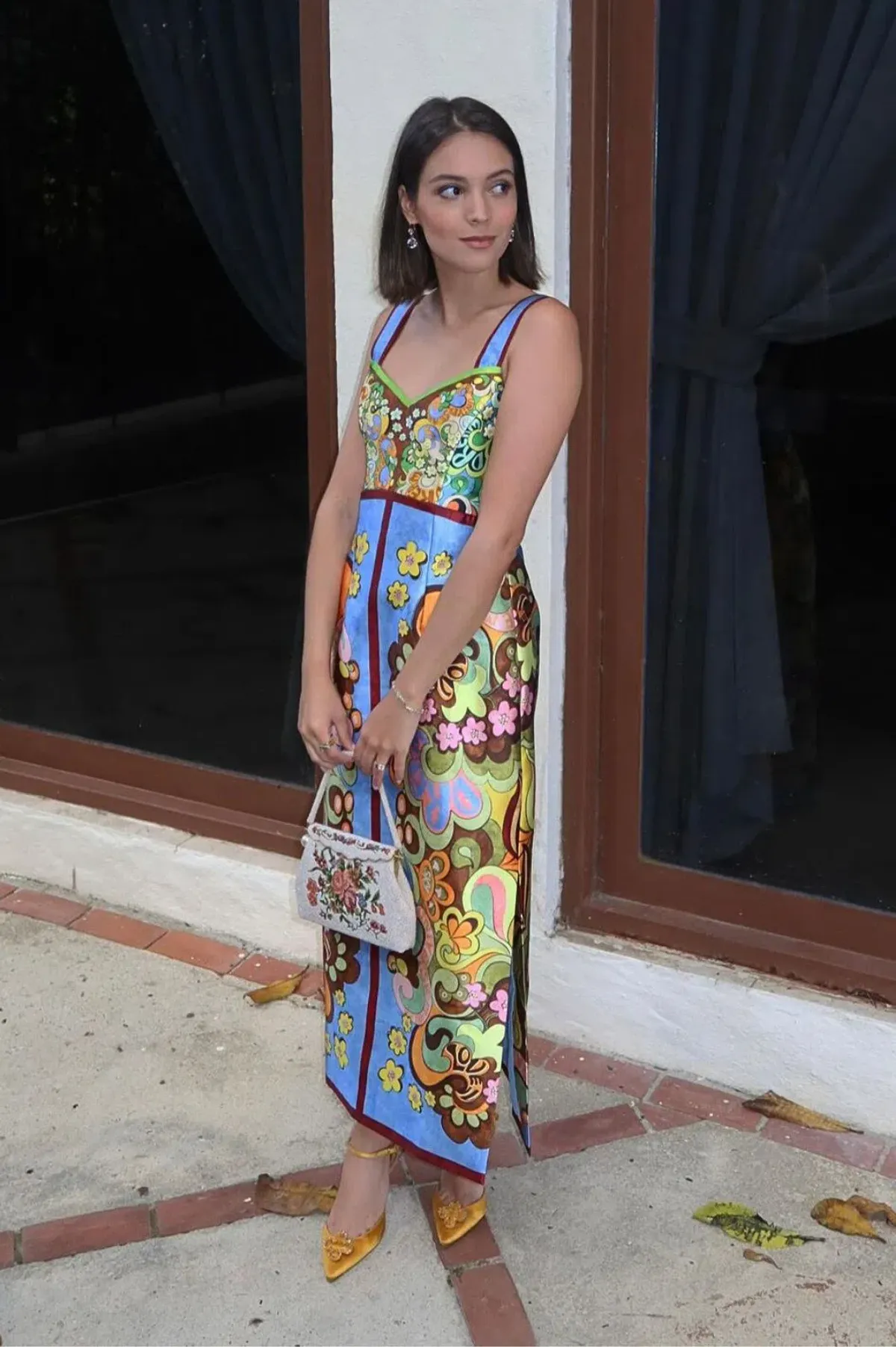 ALEMAIS DREAMER CORSET MIDI DRESS for rent on The Volte - main image