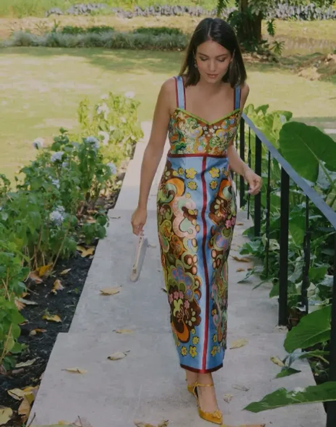 ALEMAIS DREAMER CORSET MIDI DRESS for rent on The Volte - main image