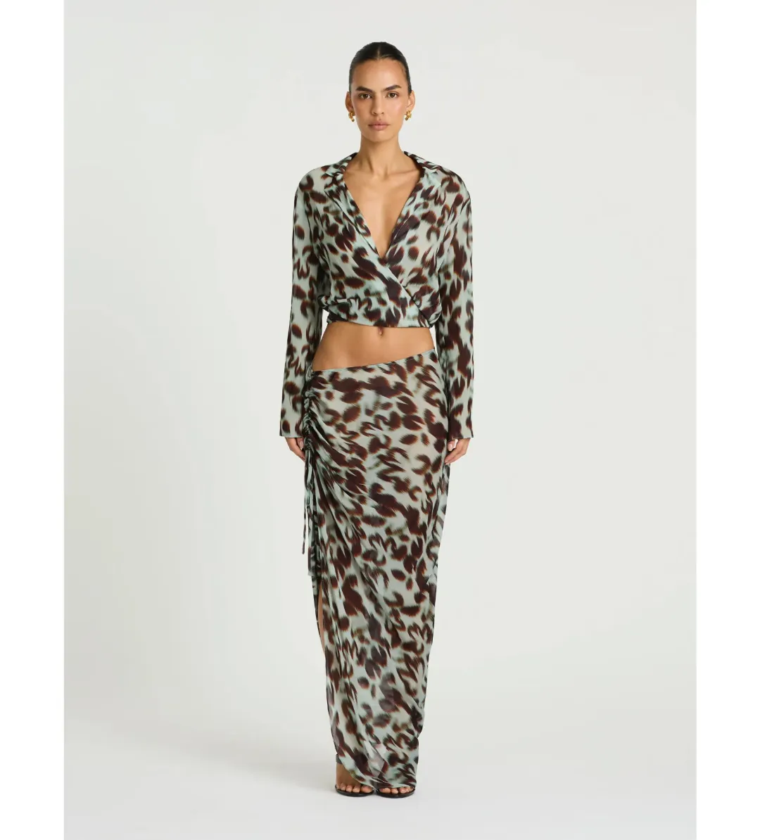 Benni Leni Skirt in Motion Floral Size 6 for rent on The Volte - main image