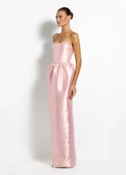Effie Kats Peyton Gown in Blush Size 8 for rent on The Volte - image 2