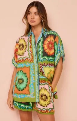 ALEMAIS DISCO DAISY SHORT AND TOP SET for rent on The Volte - image 1