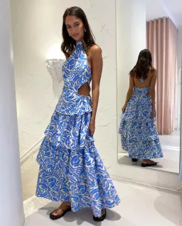 Coco & Lola - Ambra Maddalena Halter Neck Gown for rent on The Volte - image 1