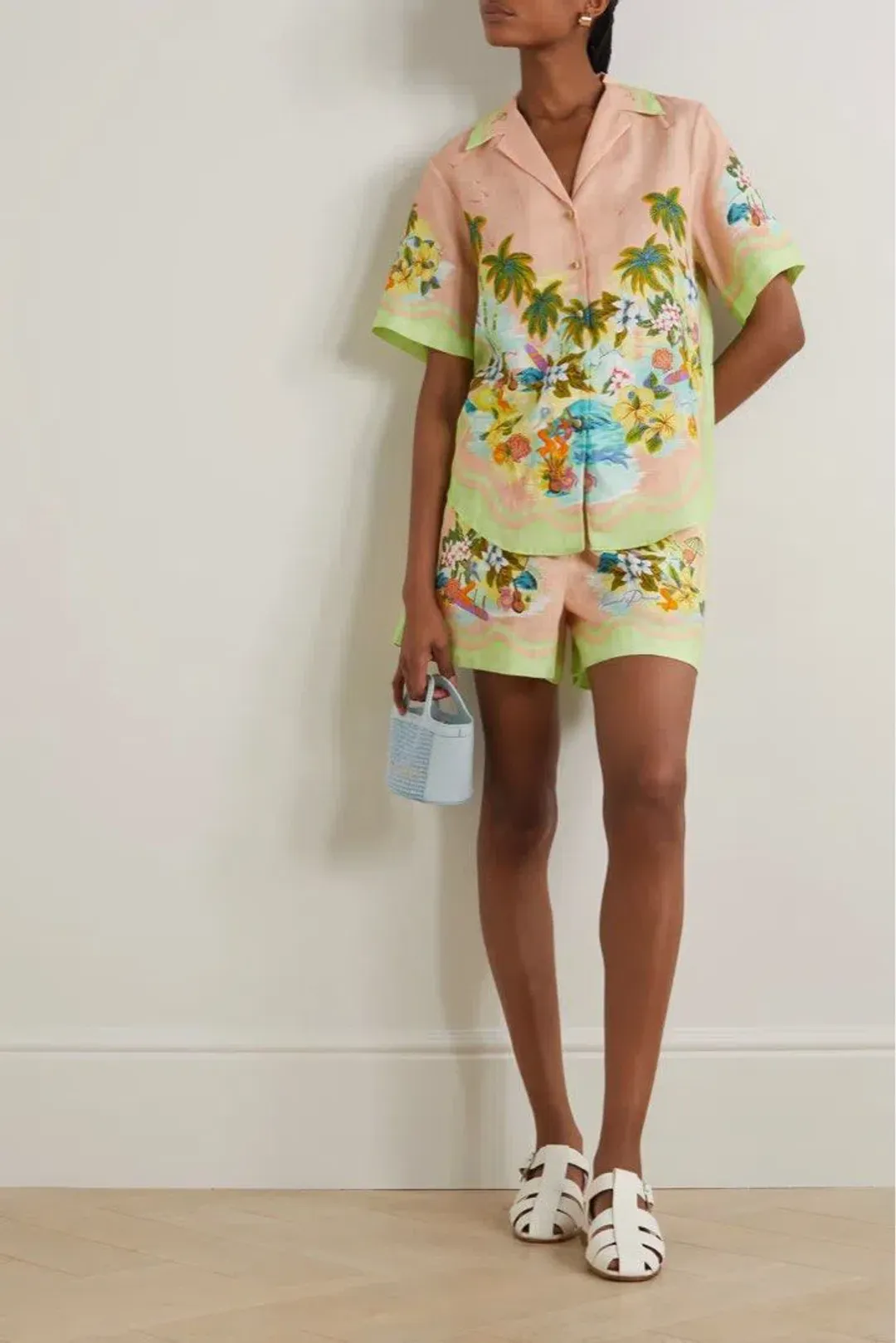 ALEMAIS MERMAID POINT SHIRT AND SHORT SET SIZE 8 for rent on The Volte - main image