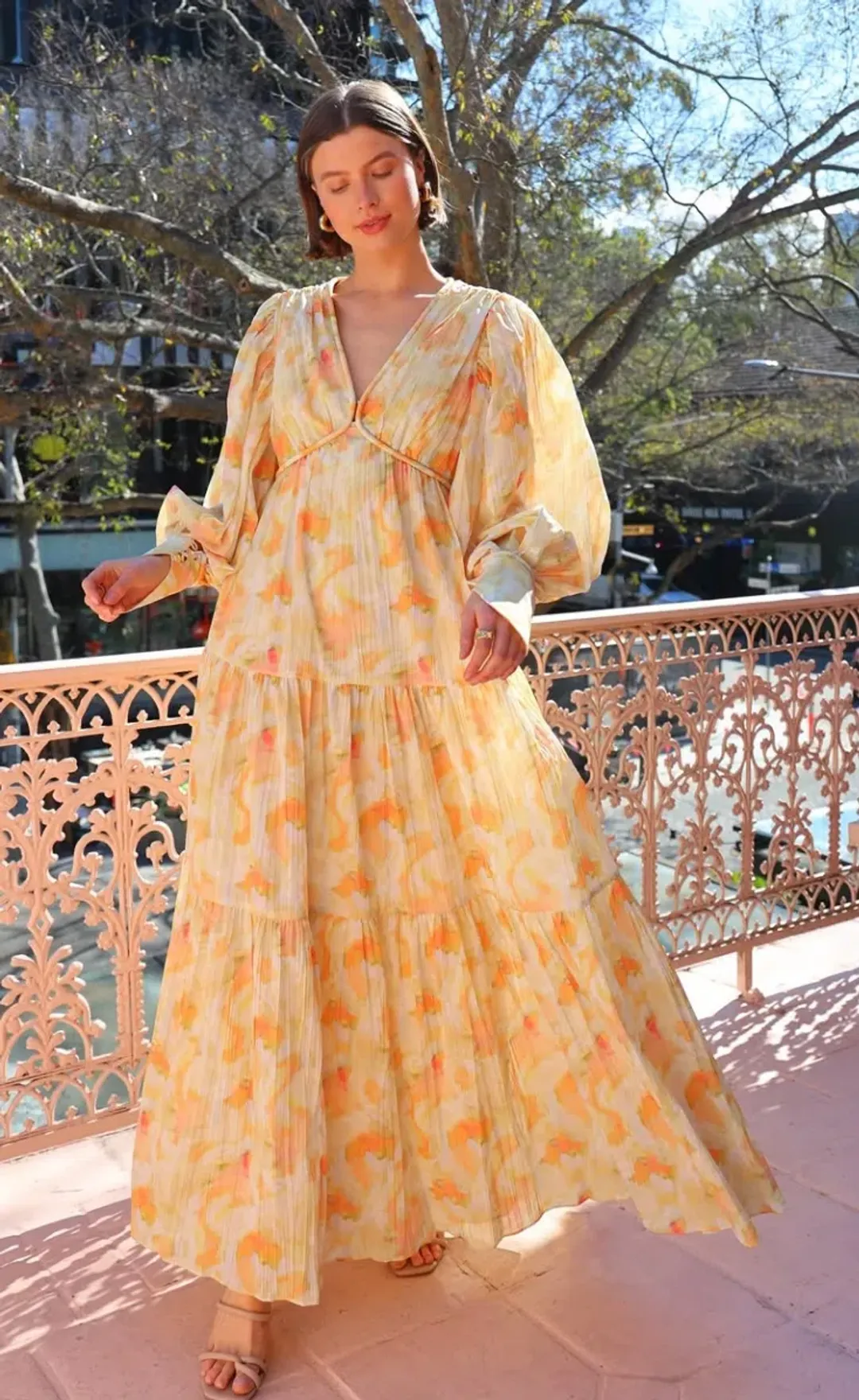 ACLER REDFORD MAXI DRESS SIZE 12 for rent on The Volte - main image