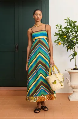 ALEMAIS CHARLIE DAY DRESS SIZE 12 for rent on The Volte - image 1