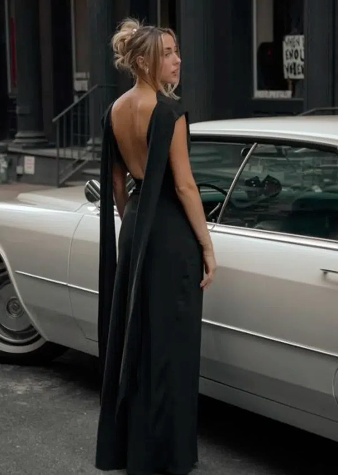 Odd Muse The Ultimate Muse Drape Maxi Dress for rent on The Volte - main image