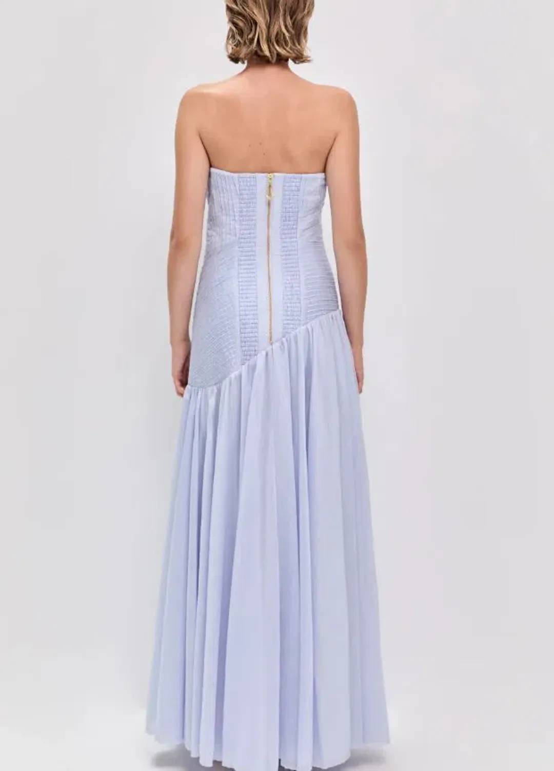 Aje Aquiline Gown in French Blue Size 8 for rent on The Volte - main image
