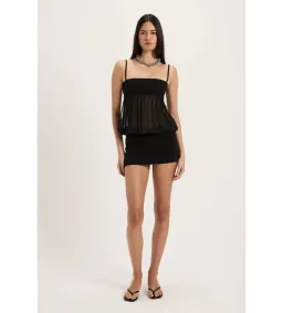 Ance Gria Romeo Mini Dress in Black Size XS/AU6 for rent on The Volte - image 1