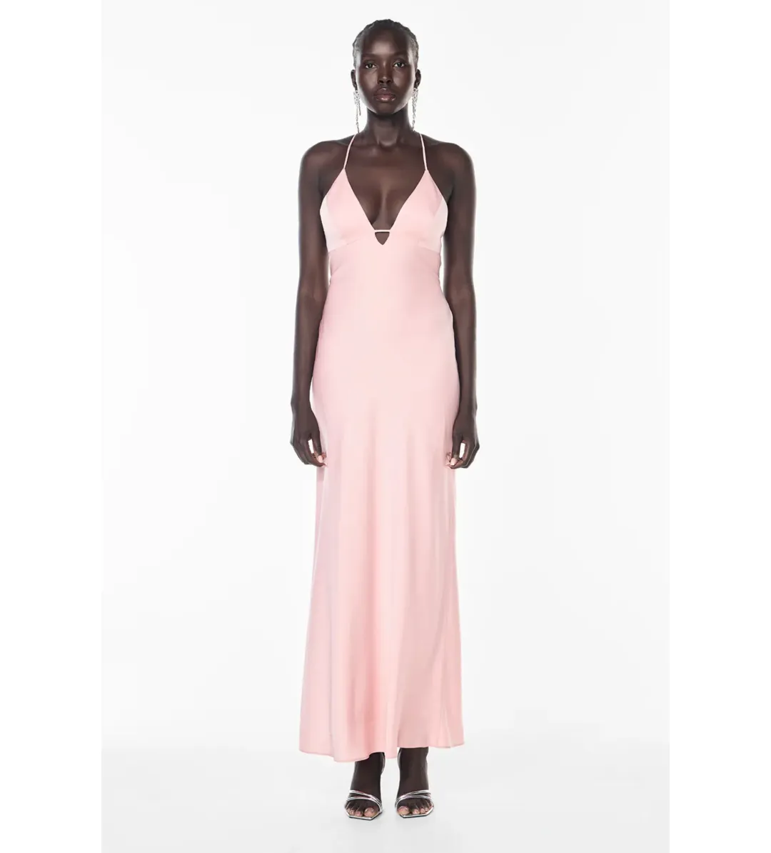 Manning Cartell Time To Shine Slip Dress in Pastel Pink Size AU4 for rent on The Volte - main image