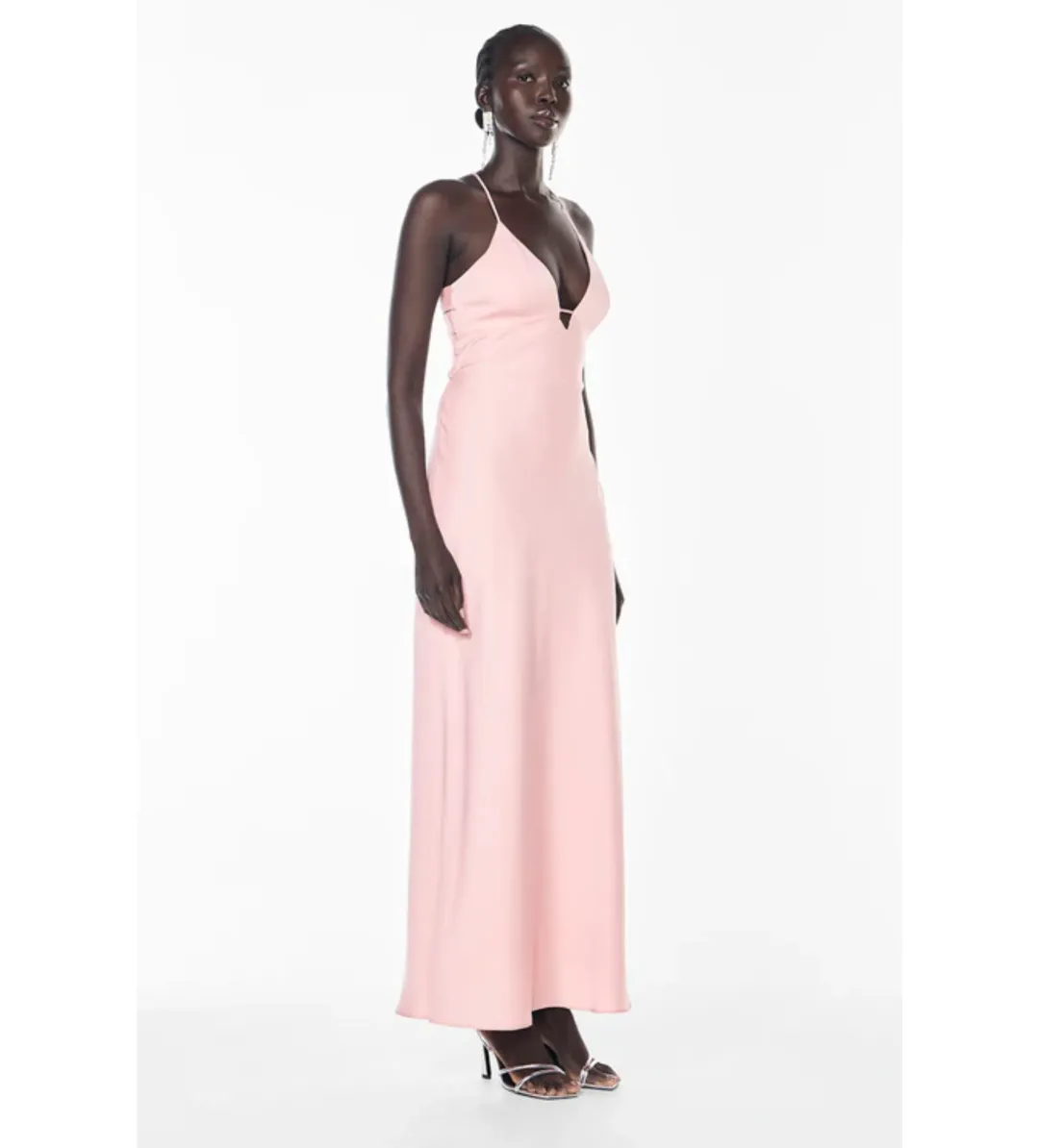 Manning Cartell Time To Shine Slip Dress in Pastel Pink Size AU12 for rent on The Volte - main image