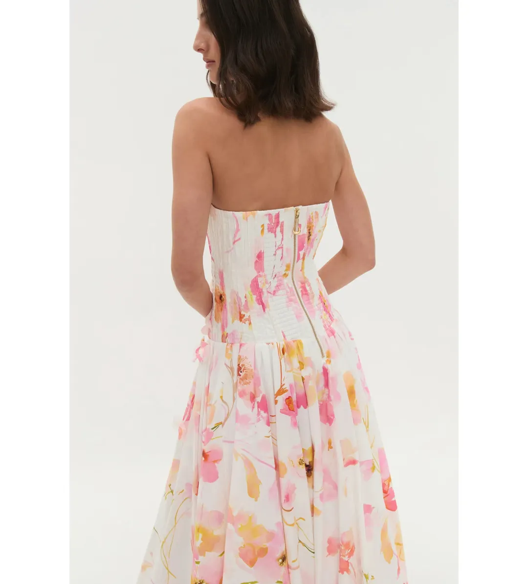 Aje Gracie Gown in Wildflowers Size AU12 for rent on The Volte - main image