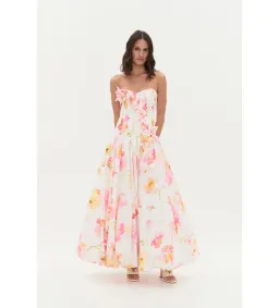 Aje Gracie Gown in Wildflowers Size AU12 for rent on The Volte - image 1