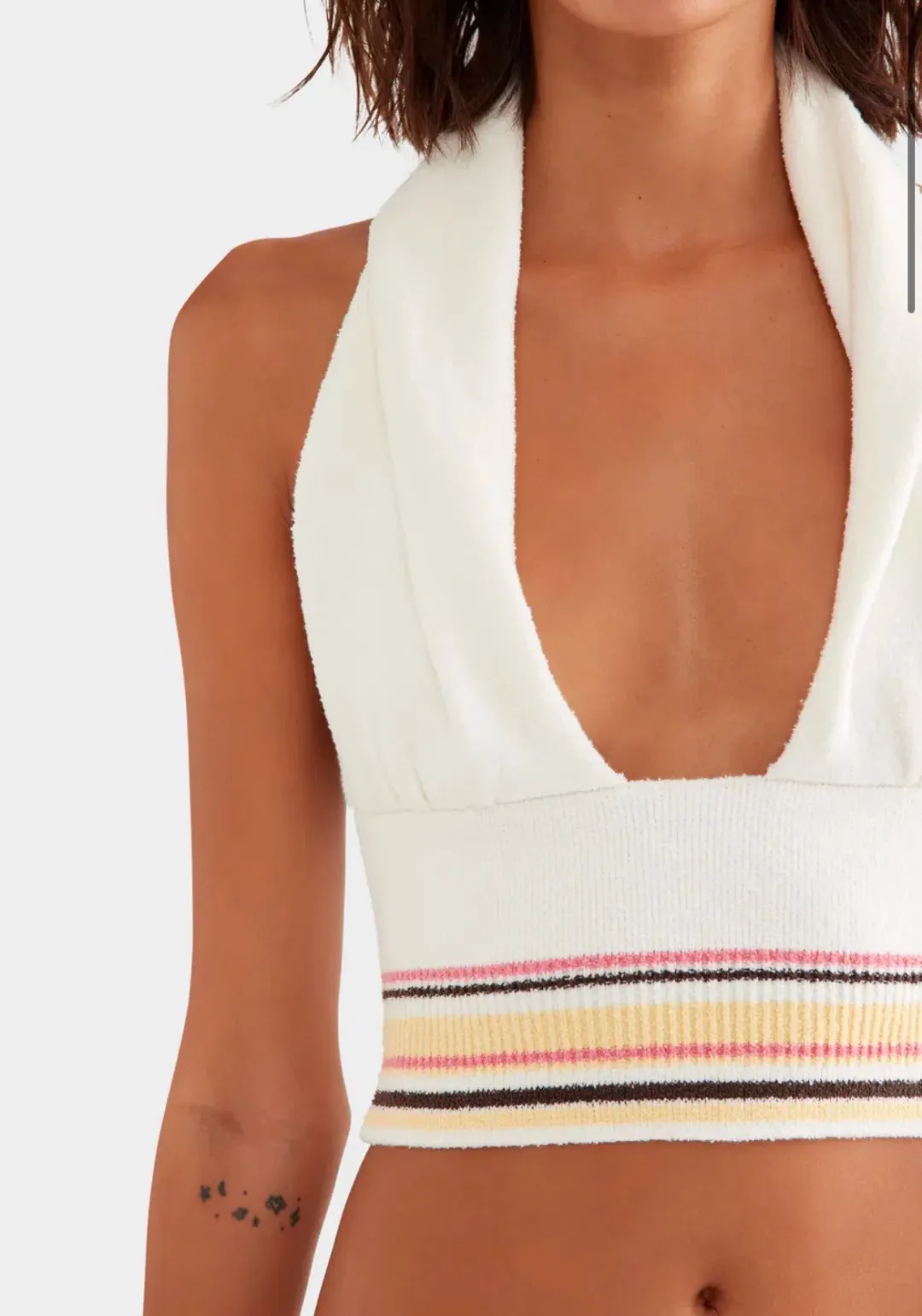 Venroy Terry Knit Halter S for rent on The Volte - main image