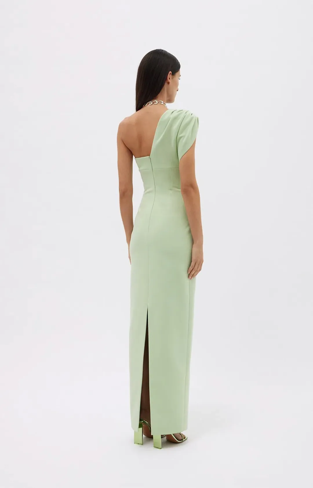 Rachel Gilbert Winnie Gown green size 6 for rent on The Volte - main image