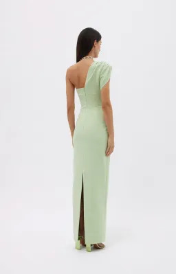 Rachel Gilbert Winnie Gown green size 6 for rent on The Volte - image 2