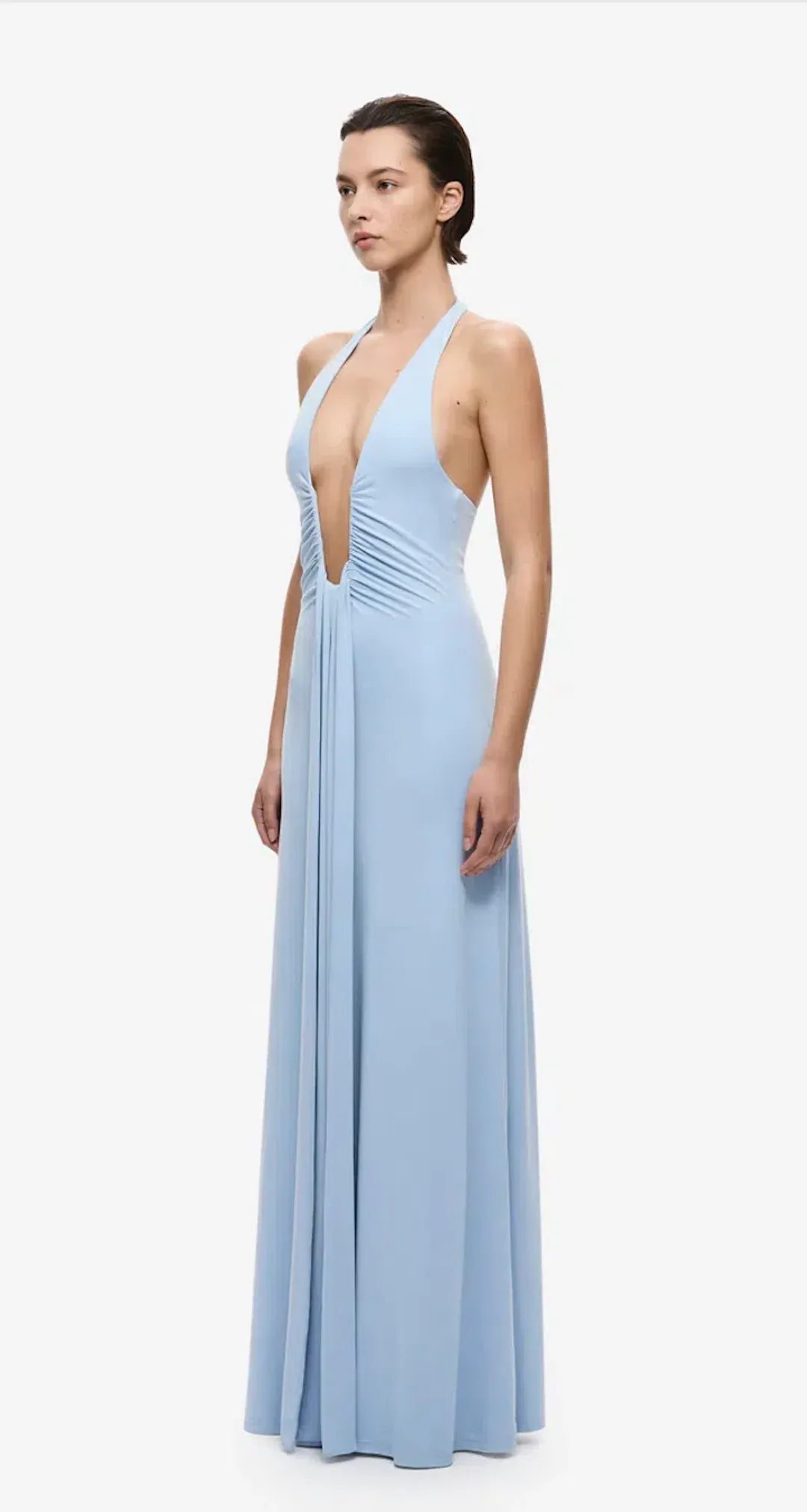 Misha Jennifer Cupro Maxi Dress for rent on The Volte - main image