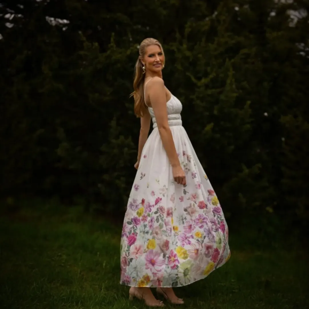AJE Fleur Maxi Dress Size 10 for rent on The Volte - main image