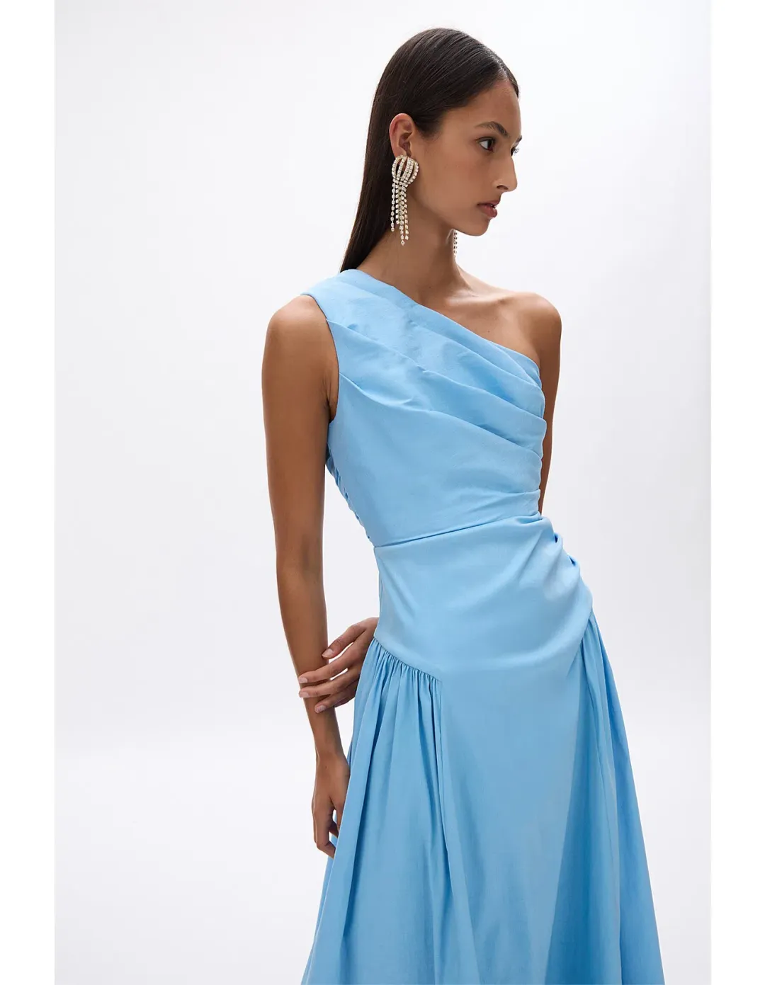 Rachel Gilbert ‘Banksia’ dress in blue for rent on The Volte - main image