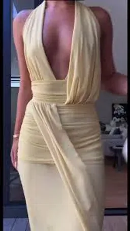 BEC AND BRIDGE CASSIS DRAPE MAXI DRESS SIZE 8 for rent on The Volte - image 3