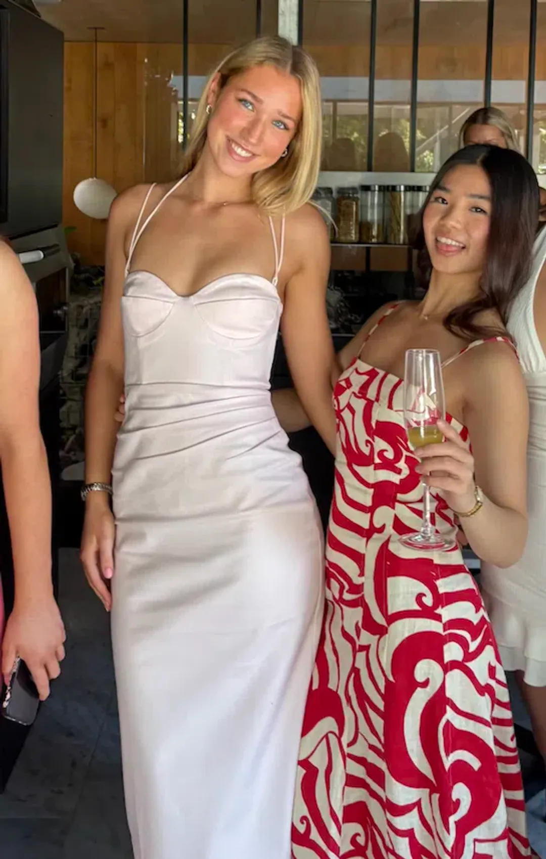 Shona Joy Lani Bustier Maxi Dress for rent on The Volte - main image