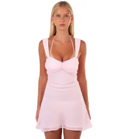 I Am Delilah Evangeline Mini Dress in Lemonade Size M/AU10 for rent on The Volte - image 1