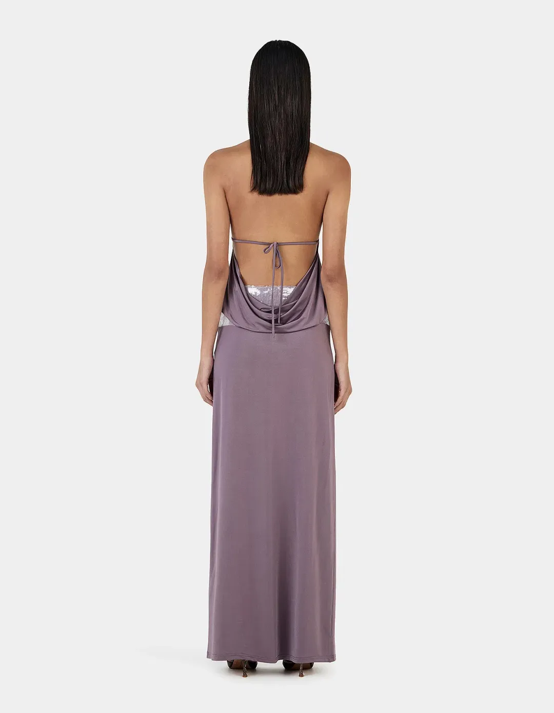 Ownley Aubergine Kyra Top & Francesca Skirt set  size S for rent on The Volte - main image