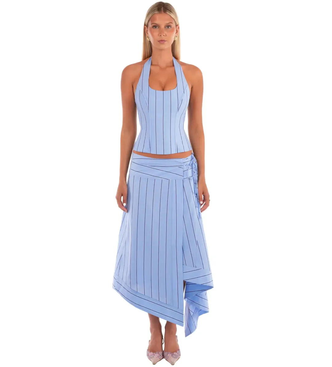 I Am Delilah Sabrina Set in Bluebell Size S/AU8 for rent on The Volte - main image