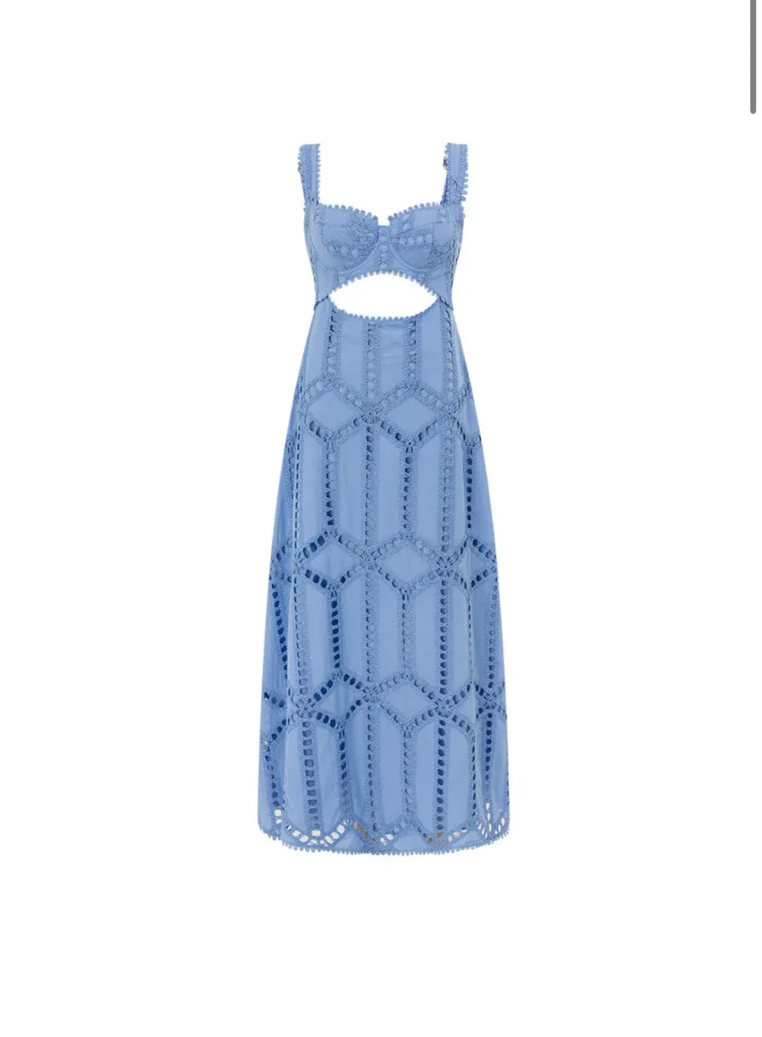 ZACO blue Camilla dress size XS (6)  for rent on The Volte - main image