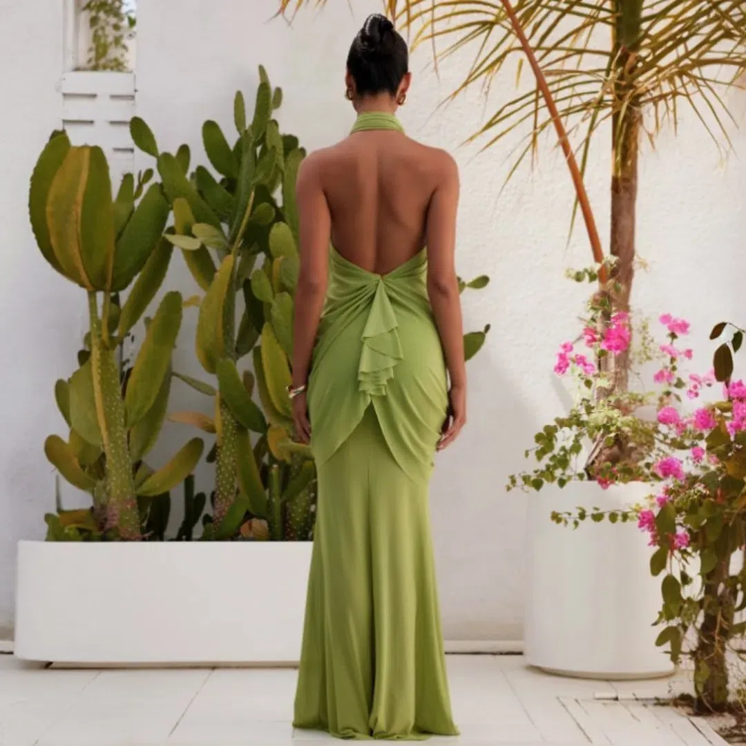 Abyss By Abby DEBUT Maxi In Green Size Medium / 10 AU for rent on The Volte - main image