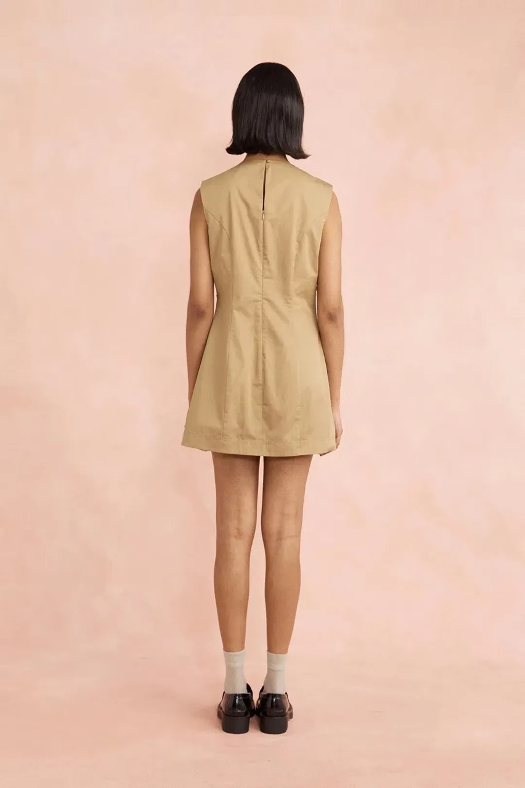 Lovaan Hannah Cedar Mini Dress Size 12 for rent on The Volte - main image