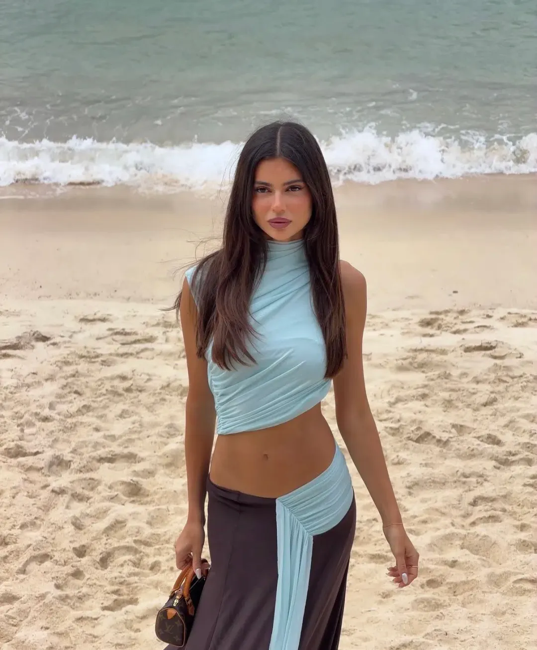 Bec & Bridge Conni Asym Midi Dress for rent on The Volte - main image