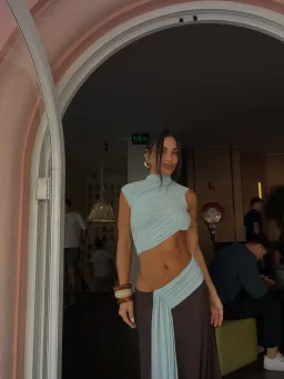 Bec & Bridge Conni Asym Midi Dress for rent on The Volte - image 8