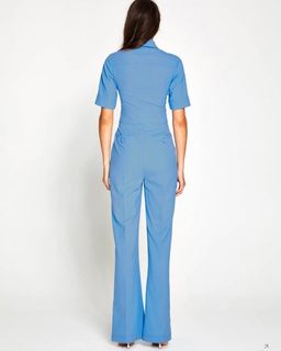 Alice McCall Little Journey Jumpsuit in curulean  size 8 for rent on The Volte - image 2