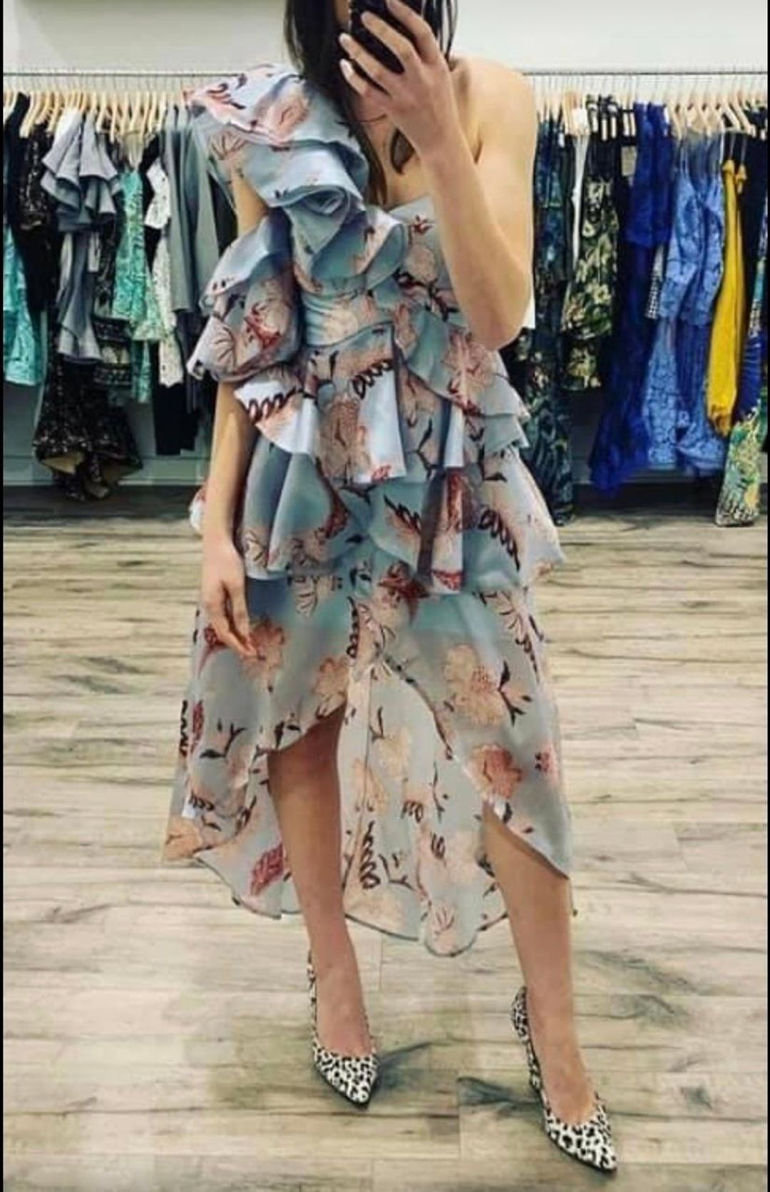 Thurley Folklore Frill Dress in size 8 for rent on The Volte - main image