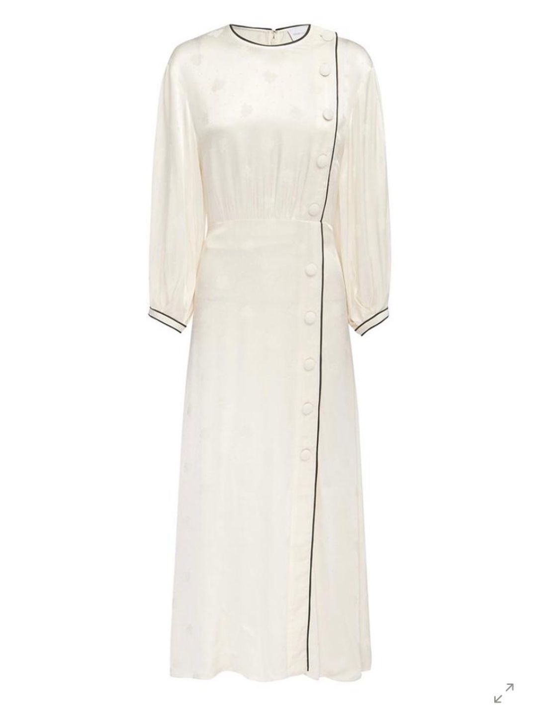 Alice McCall Hotel Lobby Midi Dress, cream in size 6 for rent on The Volte - main image