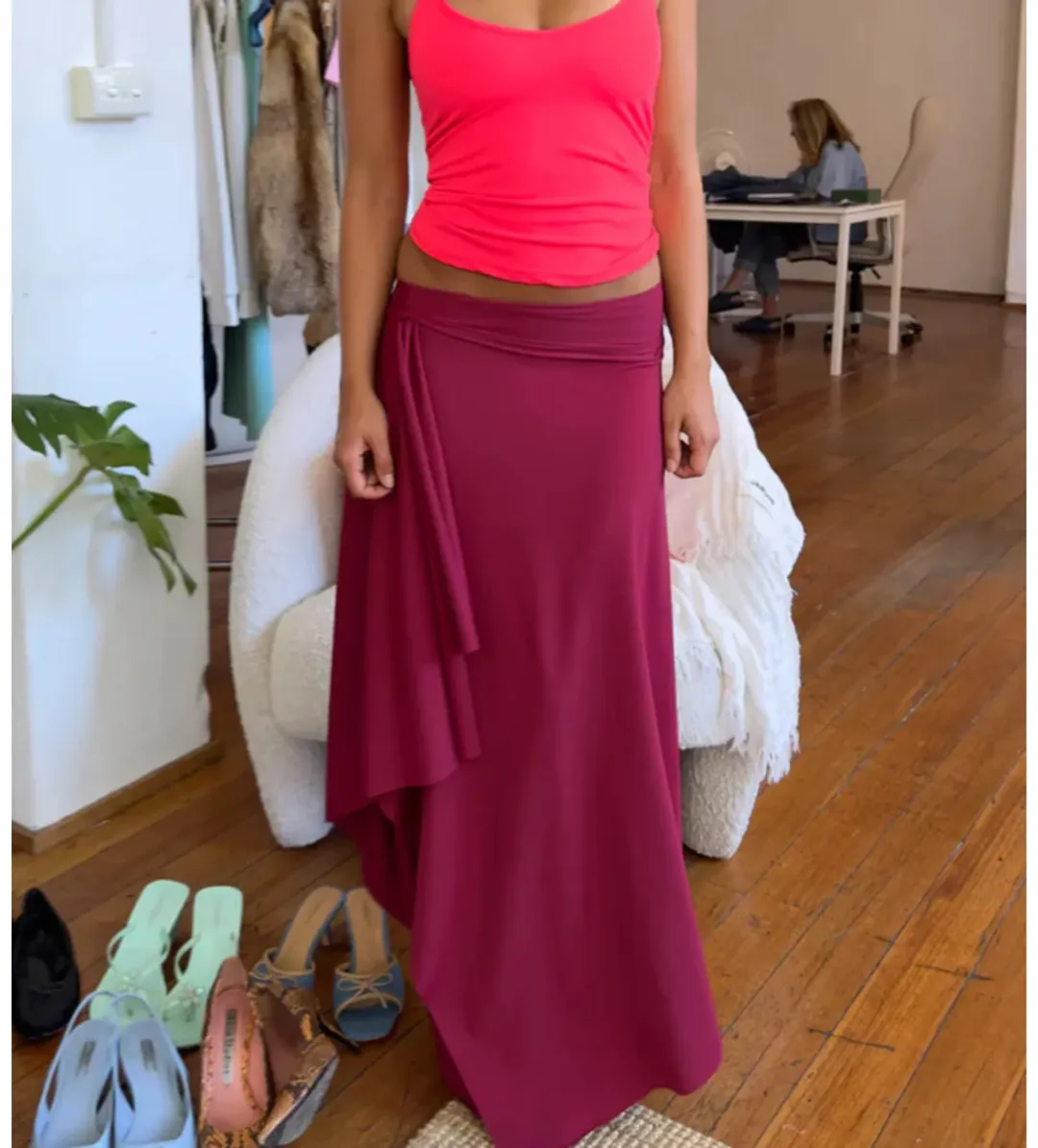 Mr Winston Jemima Set in Red Size S/M for rent on The Volte - main image