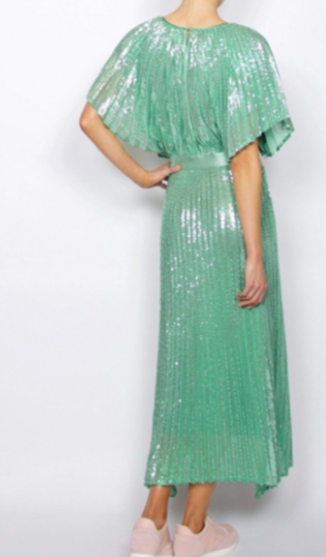 Flannel- Smoke and Mirrors Dress in mint size 6 for rent on The Volte - main image
