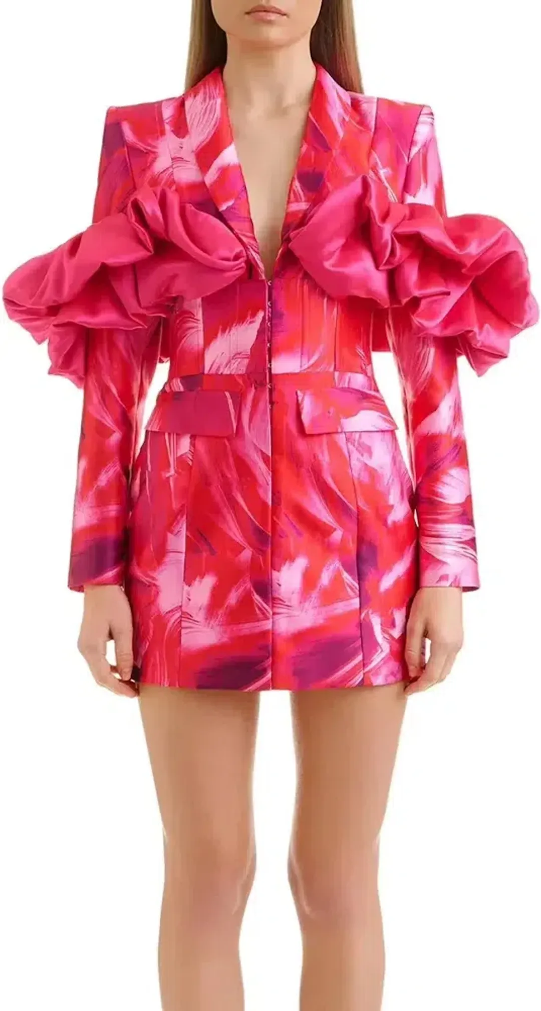 Stellar Blazer Dress for rent on The Volte - main image