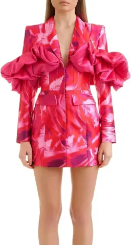 Stellar Blazer Dress for rent on The Volte - image 1