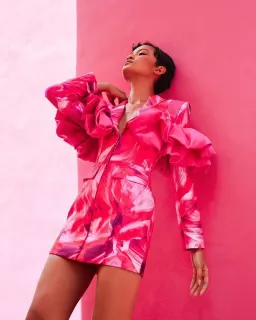 Stellar Blazer Dress for rent on The Volte - image 4