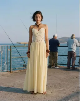 Hansen and Gretel Stephanie Maxi Dress in Butter Size 8 for rent on The Volte - image 1