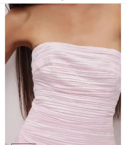 Violetta bubble hem maxi dress  for rent on The Volte - image 4