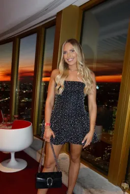 REGINA PEARL MINI DRESS | SIZE 6 for rent on The Volte - image 2