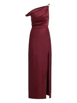❤️ New AJE Bridget Midi Dress – Plum Red – Size 8 (AU) ❤️ for rent on The Volte - image 3